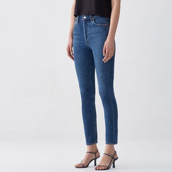 Agolde Nico Hi Rise Slim Fit in Subdued Size 26 - Picture 4 of 16